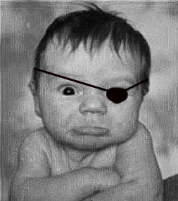 Baby pirate