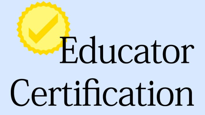 certification
